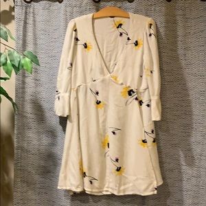Free people sunflower dress woman’s medium